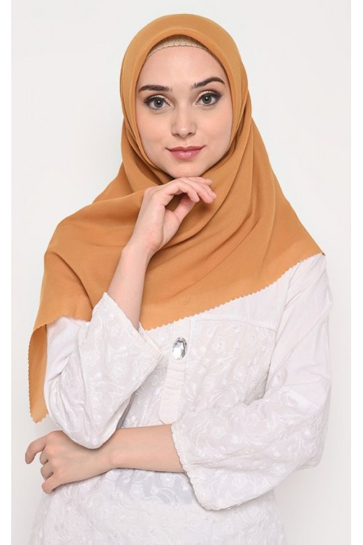 Segi Empat Lasercut Double Haikon Gold